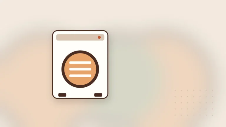 Illustration: a home freeze dryer drawn as a simple appliance with trays behind a round window