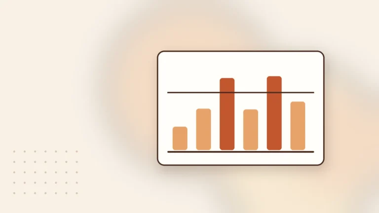 Illustration: a bar chart of test results with a limit line