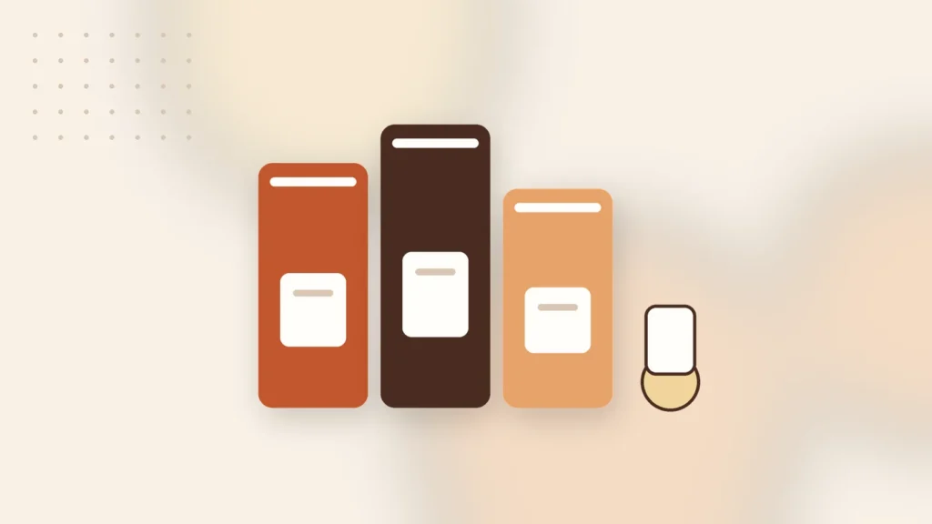 Illustration: storage pouches and a jar for freeze-dried food